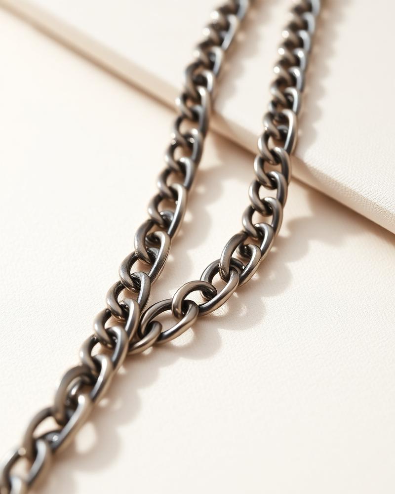 Atlas Stainless Steel Mariner Chain Necklace