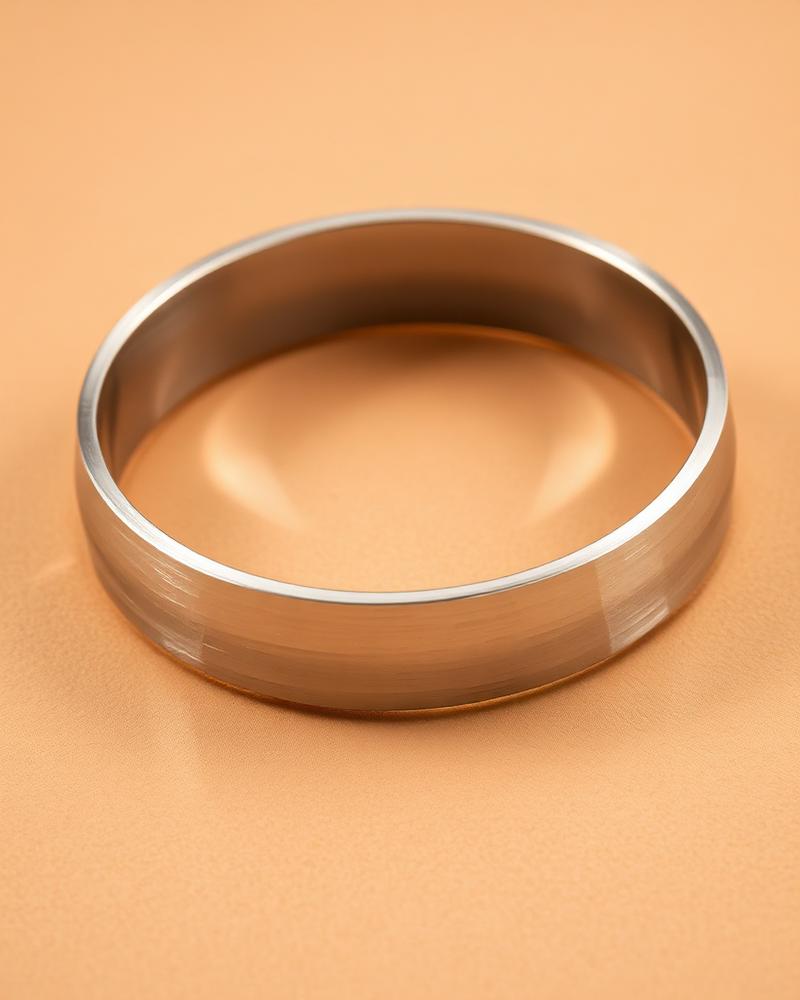 Monolithe Hammered Steel Cuff